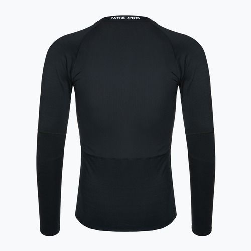 Men's training longsleeve Nike Pro Warm LS black/white