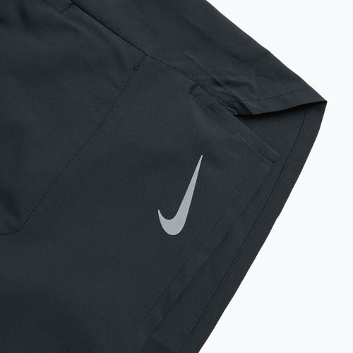 Men's Nike Dri-FIT Stride running shorts black / black / black / reflective silver