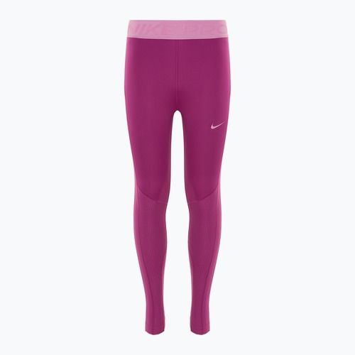 Nike Pro Dri-FIT Trainig children's training leggings hot fuchsia / black / beyond pink