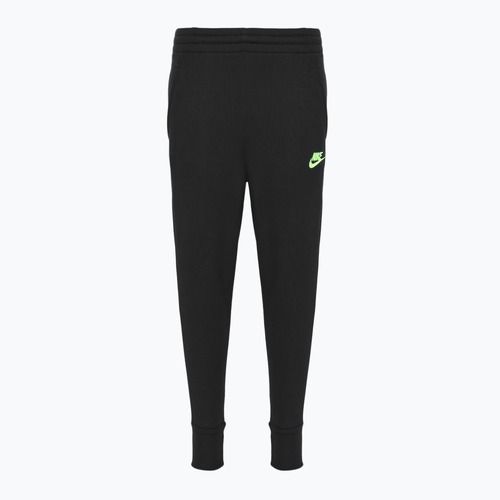 Nike Sportswear Club Fleece children's trousers black / volt