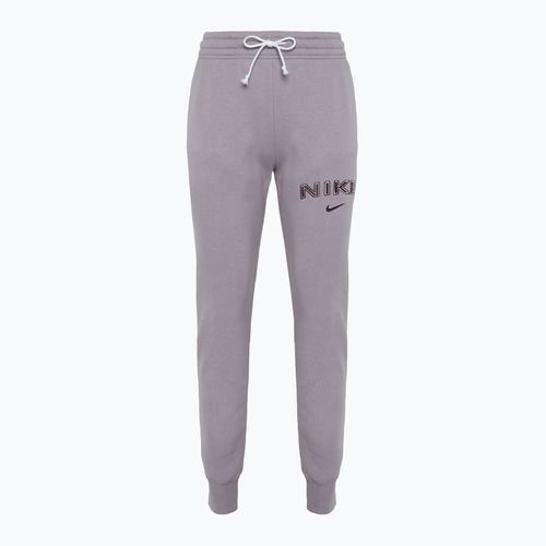 Women's Nike Phoenix Fleece light violet ore trousers