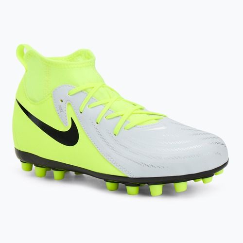 Nike Phantom Luna 2 Academy AG Jr children's football boots metallic silver/black/volt