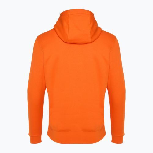 Men's Nike Sportswear Club Fleece Hoodie safety orange/ safety orange/ white
