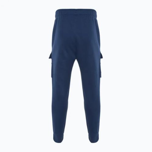 Men's trousers Nike Air Fleece Cargo midnight navy/ volt