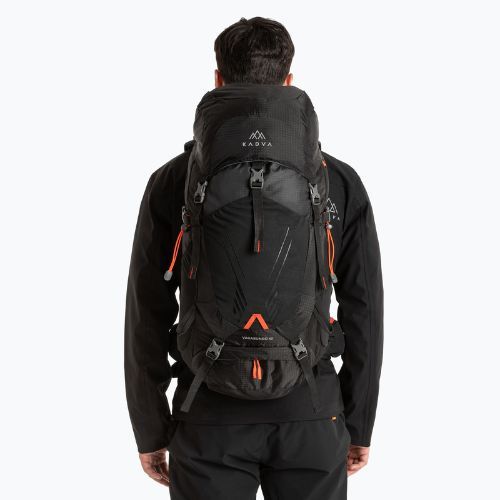 KADVA Vagabundo 40 l black trekking backpack