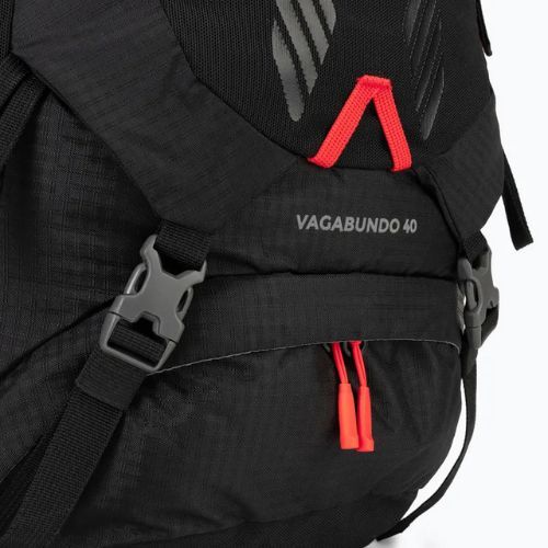 KADVA Vagabundo 40 l black trekking backpack
