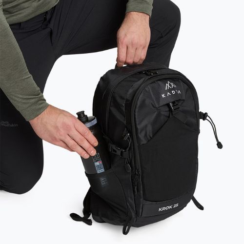 KADVA hiking backpack laptop pocket Step 25 l black