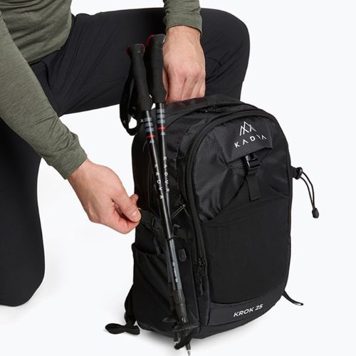 KADVA hiking backpack laptop pocket Step 25 l black