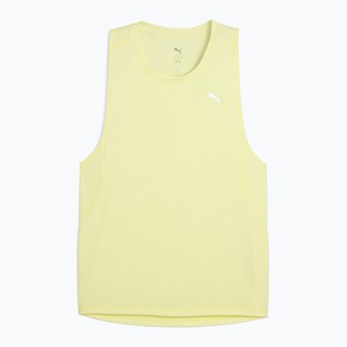 Men's running T-shirt PUMA Velocity Tank Poly gold moon
