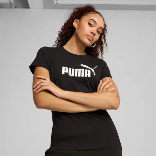 Women's T-shirt PUMA ESS No. 1 Logo Tee puma black