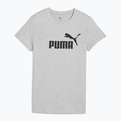Women's T-shirt PUMA ESS No. 1 Logo T-Shirt Light Gray Heather