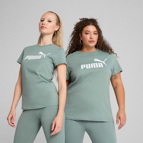 Women's T-shirt PUMA ESS No. 1 Logo Tee green moon