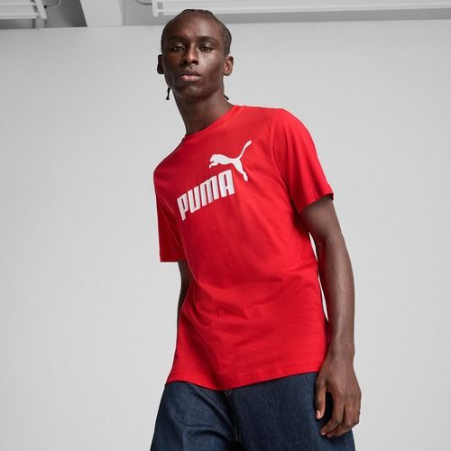 Men's T-shirt PUMA ESS No. 1 Logo Tee for all time red