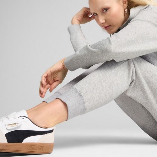 Women's sweatpants PUMA ESS Small No. 1 Logo Sweatpants TR CL light grey heather