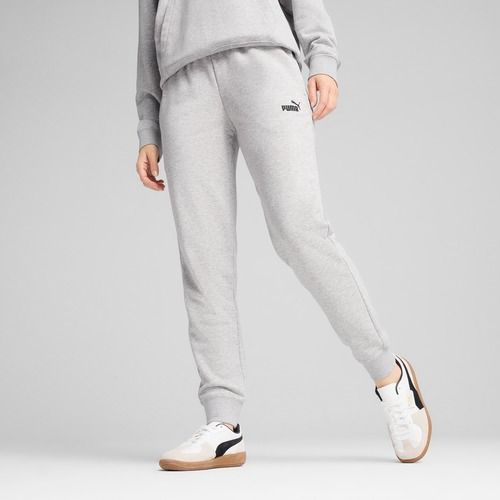 Women's sweatpants PUMA ESS Small No. 1 Logo Sweatpants TR CL light grey heather