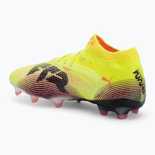 Men's football boots PUMA Future 8 Ultimate FG yellow alert/puma black/sun struck