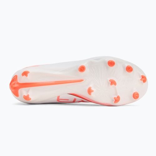 PUMA Ultra 5 Match+ LL FG/AG Jr children's football boots puma white/puma black/glowing red