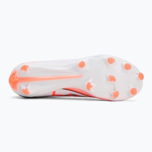 Men's football boots PUMA Ultra 5 Match FG/AG puma white/puma black/glowing red