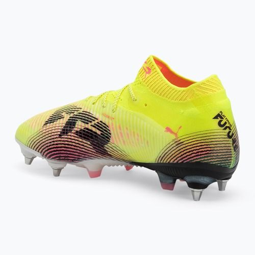 Men's football boots PUMA Future 8 Ultimate MxSG yellow alert/puma black/sun struck