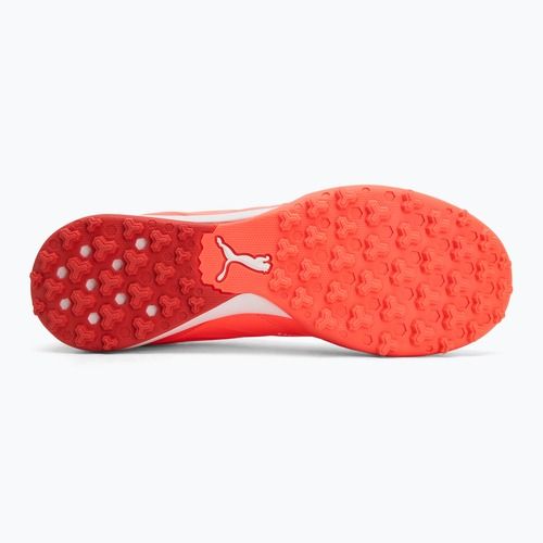 Men's football boots PUMA King Pro TT glowing red/ puma white/ red fire