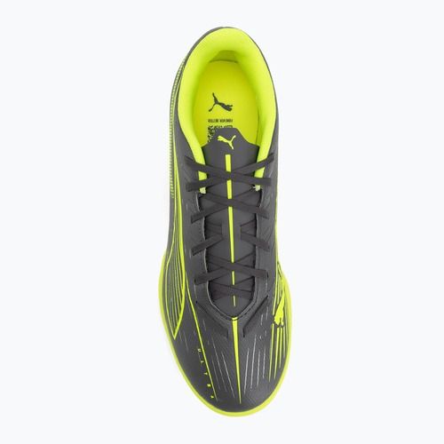 PUMA men's football boots Ultra 5 Play IT matte aged silver/yellow alert/puma aged silver