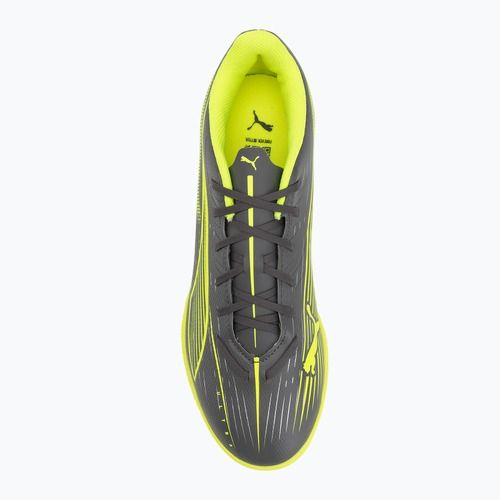 PUMA men's football boots Ultra 5 Play TT matte aged silver/yellow alert/puma aged silver