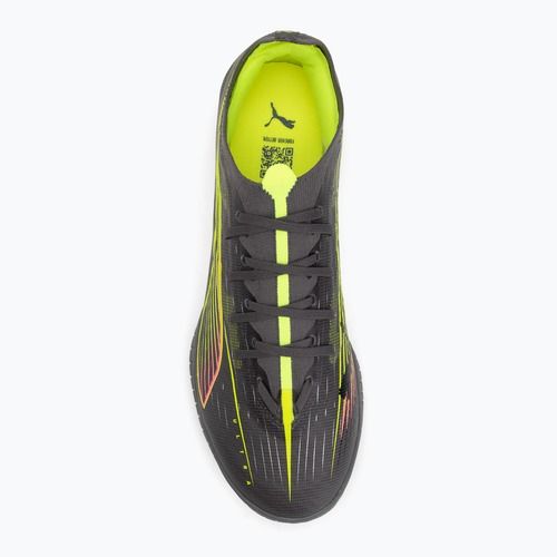 Men's football boots PUMA Ultra 5 Match TT matte aged silver/yellow alert/puma aged silver
