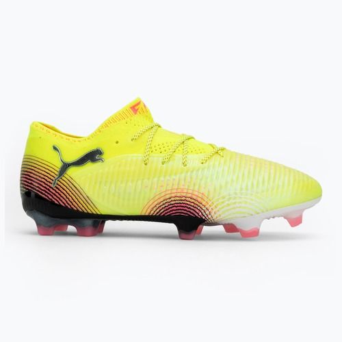 Men's football boots PUMA Future 8 Ultimate Low FG yellow alert/puma black/sun struck