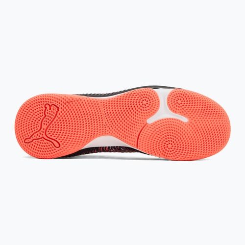 PUMA Future 8 Match IT + Mid children's football boots puma black/ puma white/ glowing red