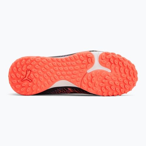 PUMA Future 8 Play TT + Mid puma black/ puma white/ glowing red Children's football boots