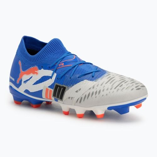 PUMA Future 8 Match Forever FG/AG white/ultra blue/feather gray/puma black/glowing red Men's football boots