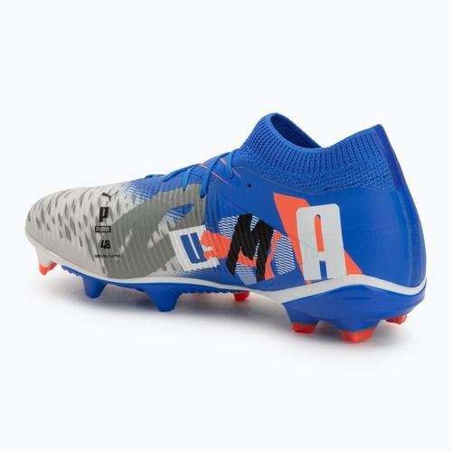 PUMA Future 8 Match Forever FG/AG white/ultra blue/feather gray/puma black/glowing red Men's football boots