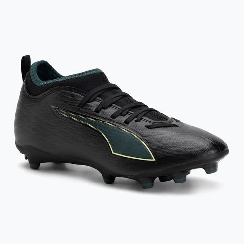 PUMA Ultra 6 Match FG/AG Jr children's football boots puma black/fizzy light/green terrain