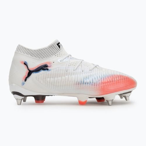 Men's football boots PUMA Future 8 Ultimate MxSG puma white/puma black/glowing red