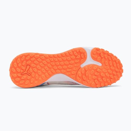 Women's football boots PUMA Future 8 Match Low TT puma white/puma black/glowing red