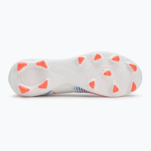 Men's football boots PUMA Future 8 Play FG/AG puma white/puma black/glowing red