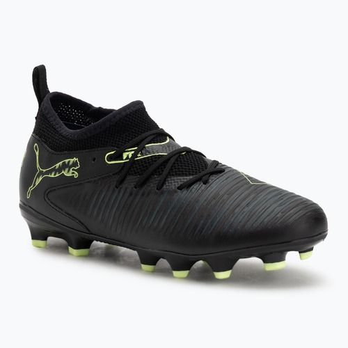 PUMA Future 8 Match FG/AG Jr children's football boots puma black/fizzy light/green terrain