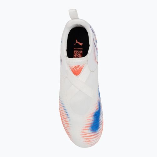 PUMA Future 8 Match LL FG/AG Jr children's football boots puma white/puma black/glowing red