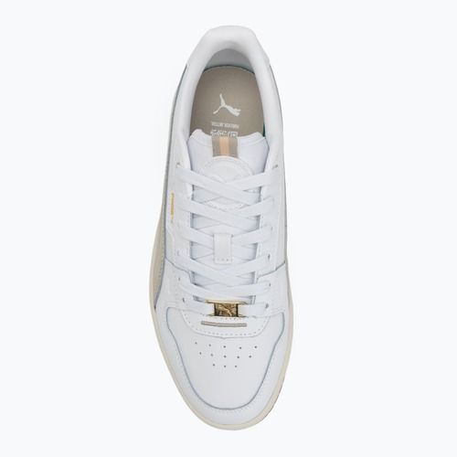 PUMA Carina Street Lux women's shoes puma white/desert dust/puma gold