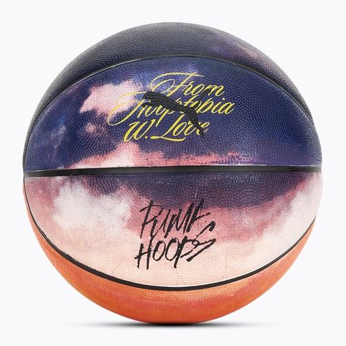 PUMA Hooptopia Sunset Basketball flame orange/puma black/multicolor size 7