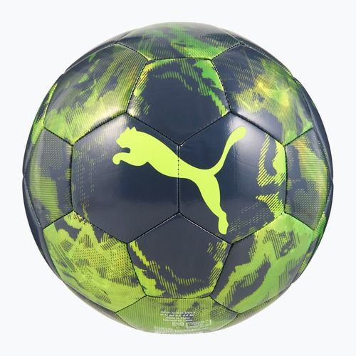 PUMA Cup Football Graphic yellow alert/green glare/galactic grey size 5