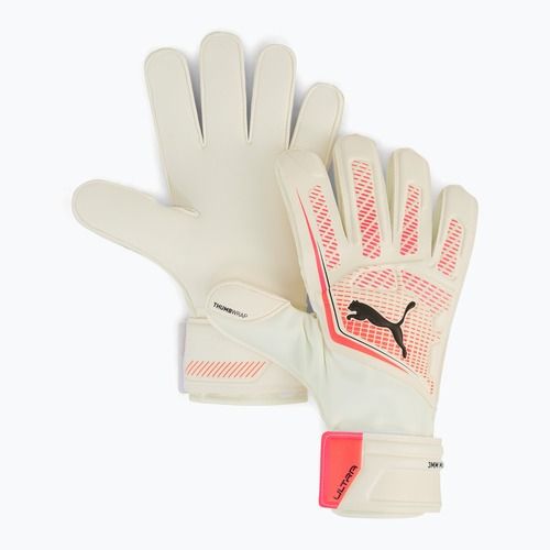 PUMA Ultra Match RC goalkeeper gloves puma white/glowing red/puma black