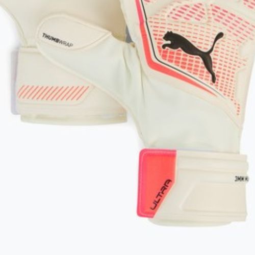 PUMA Ultra Match RC goalkeeper gloves puma white/glowing red/puma black