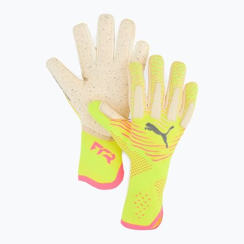 PUMA Future Ultimate NC goalkeeper gloves yellow alert/sun struck