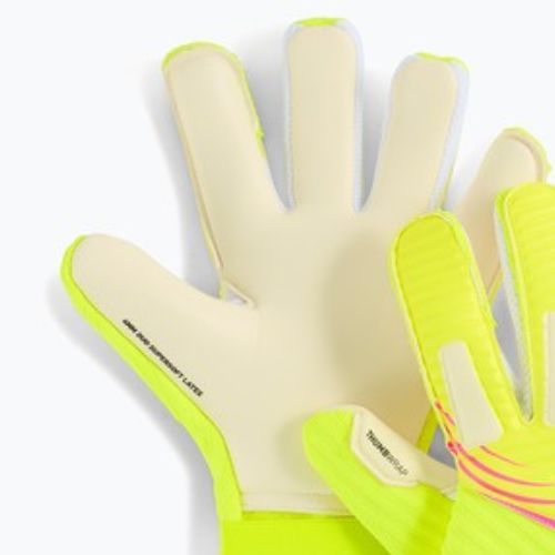 PUMA Future Pro Hybrid yellow alert/sunstruck goalkeeper gloves