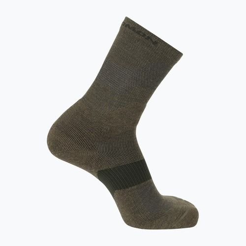 Salomon X Ultra Crew socks martini olive/stone grey