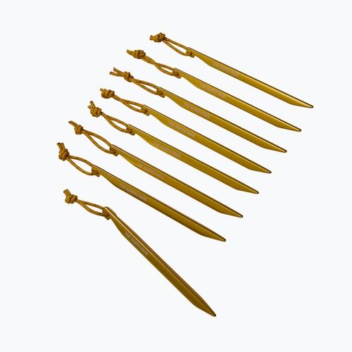 Tent pegs The North Face V-Stake M 8 pcs summit gold