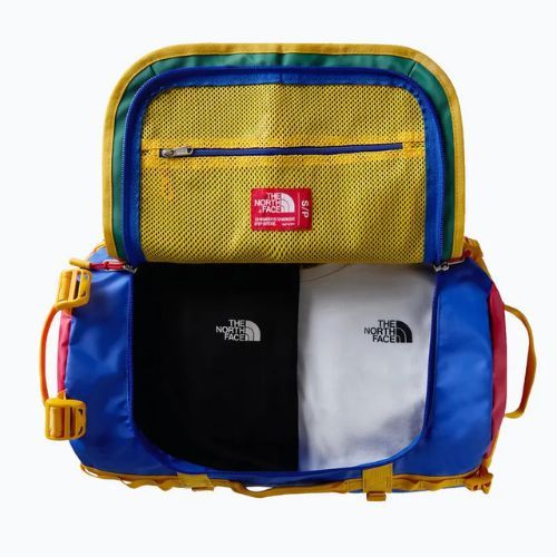 The North Face Base Camp Duffel S 50 l travel bag tnf blue/tnf red/summit gold