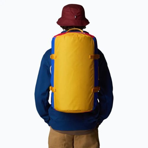 The North Face Base Camp Duffel S 50 l travel bag tnf blue/tnf red/summit gold