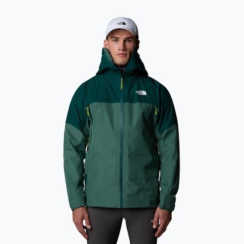 Men's rain jacket The North Face Jazzi 3L Gtx duck green/deep nori